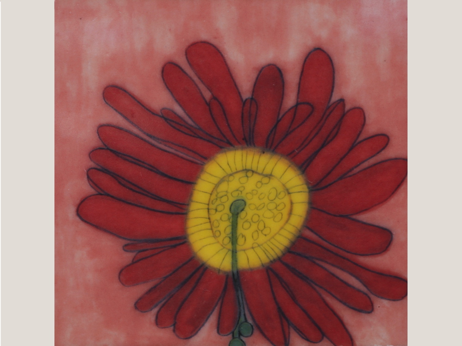 La Mesita tile aster